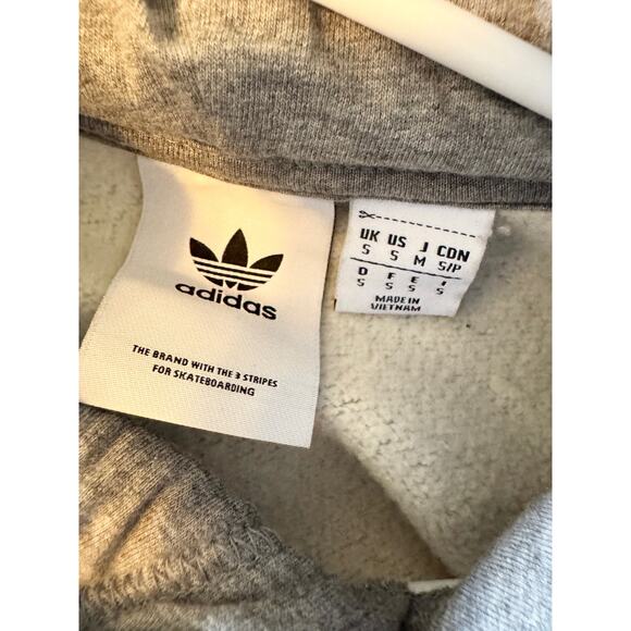 Adidas Skateboarding Shmoo Hoodie Gray Small Graphic Pullover Sweatshirt - Picture 2 of 6